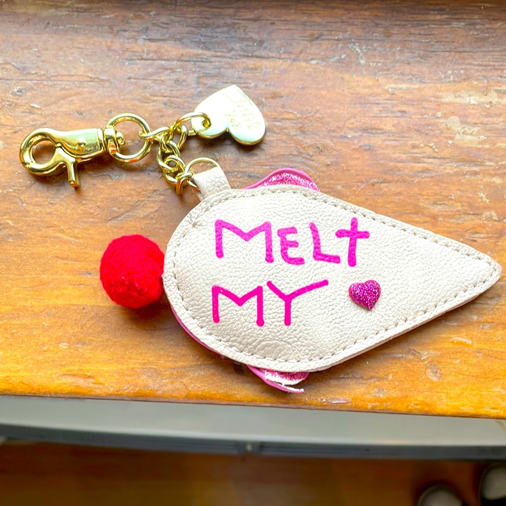 Betsey Johnson Key Cain, Ice Cream Cone - Picture 2 of 6